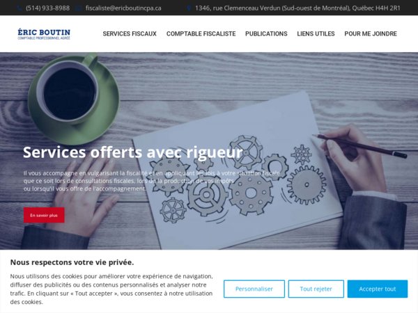 Éric Boutin, Cpa.