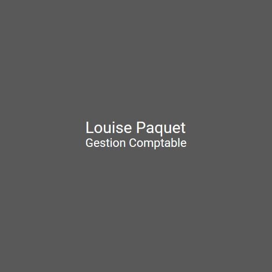 Louise Paquet Gestion Comptable