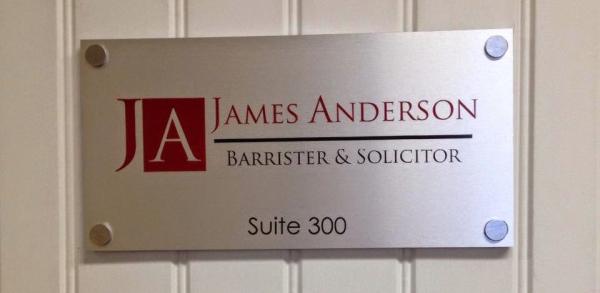 James Anderson, Barrister & Solicitor