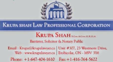 Krupa Shah Law Professional Corporation