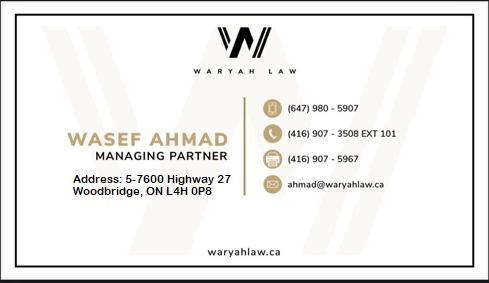 Waryah Law Professional Corporation