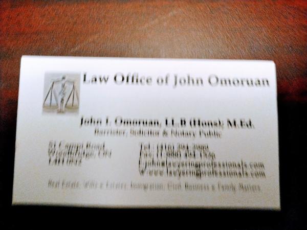 Law Office of John Omoruan