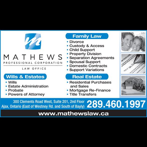 Mathews Professional Corporation Law Office