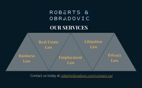 Roberts & Obradovic Law