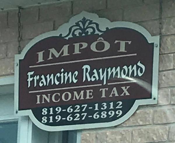 Impôts Francine Raymond