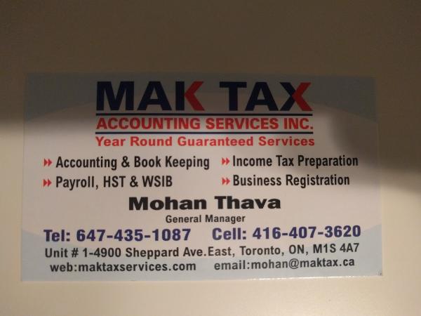 Mak Tax & Accounting Services
