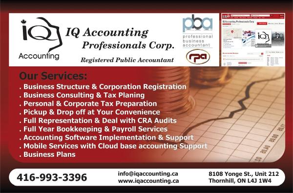 IQ Accounting Professionals Corp