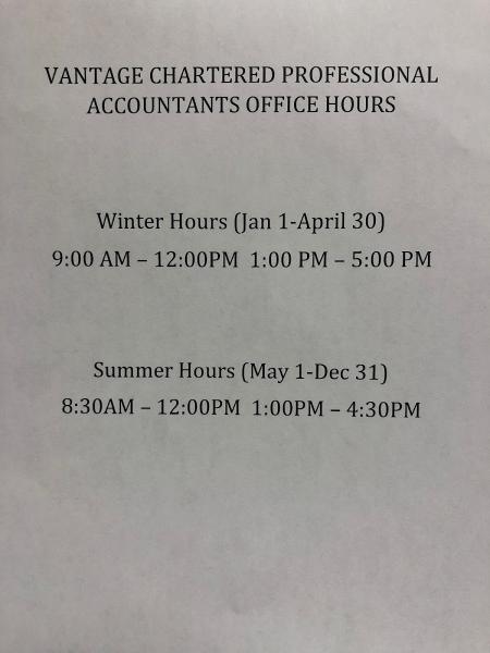 Vantage Chartered Professional Accountants