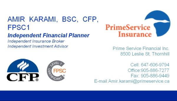 Amir Karami Financial Planning Services