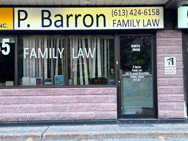 P. Barron Family Law