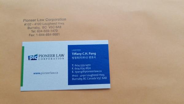 Pioneer Law Corporation