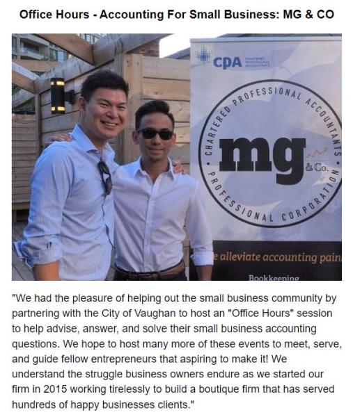 Mg&co. Chartered Professional Accountants