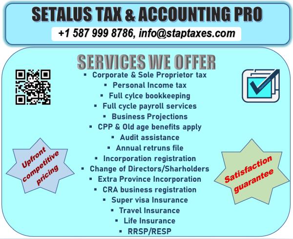 Setalus Tax and Accounting Pro.