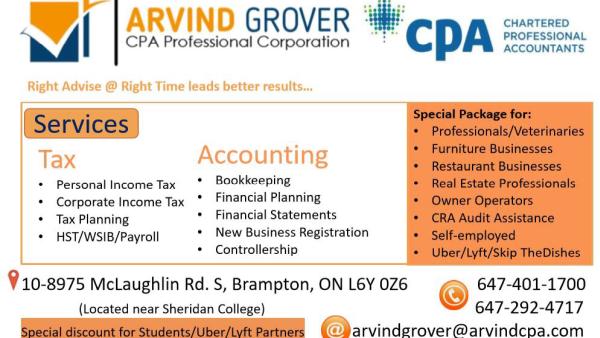 Arvind Grover CPA Professional Corporation