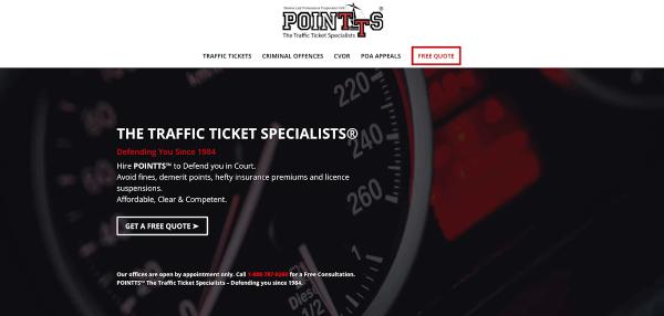 Pointts Hamilton - the Traffic Ticket Specialists