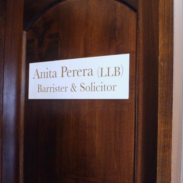 Anita Perera Law Professional Corp. Lawyers & Notary Public