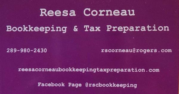 Reesa Corneau Bookkeeping & Tax Preparation