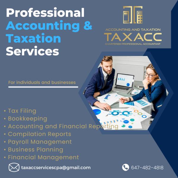 Taxacc Accounting and Taxation CPA