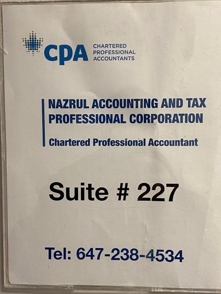 Nazrul Accounting and Tax Professional Corporation