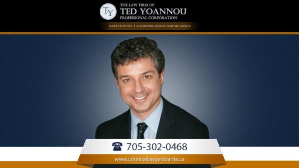The Law Firm of Ted Yoannou - Barrie Criminal Lawyer