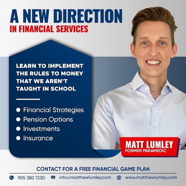 Matthew Lumley - Financial Services