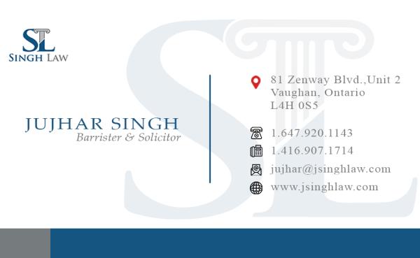 Singh Law - Law Office of Jujhar Singh Criminal Defence Lawyer