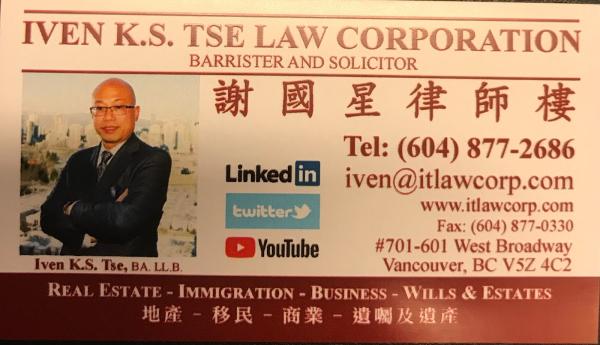 Iven KS Tse Law Corporation