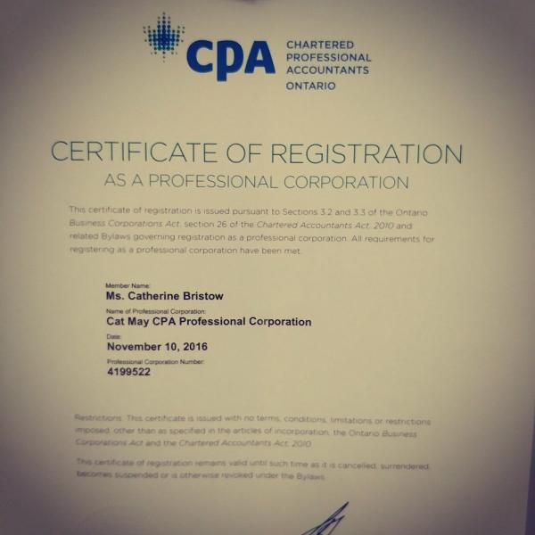 Cat May CPA Professional Corp