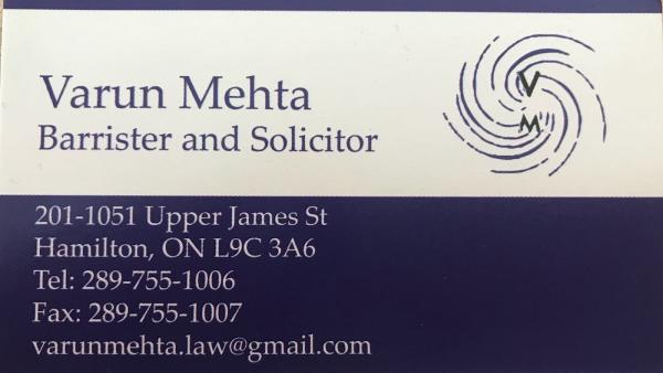 Varun Mehta Law Professional Corporation