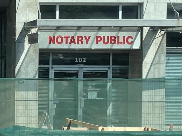 Devika Mehta, Notary Public