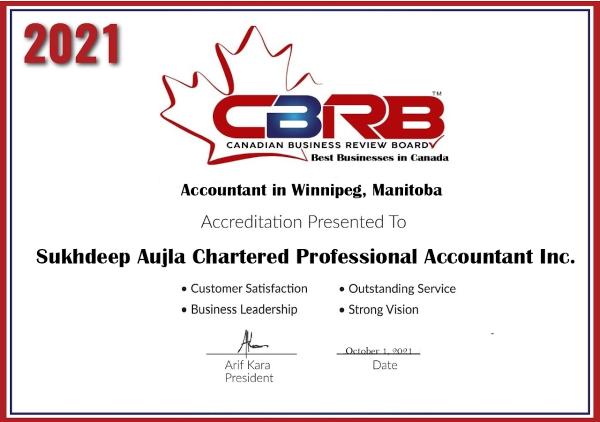 Sukhdeep Aujla Chartered Professional Accountant
