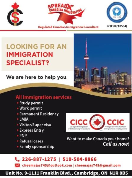 Spreadx Canadian Immigration Inc.