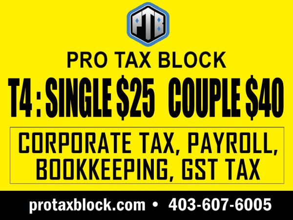 PRO TAX Block