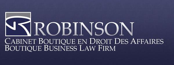 Robinson Droit Des Affaires/Business Law