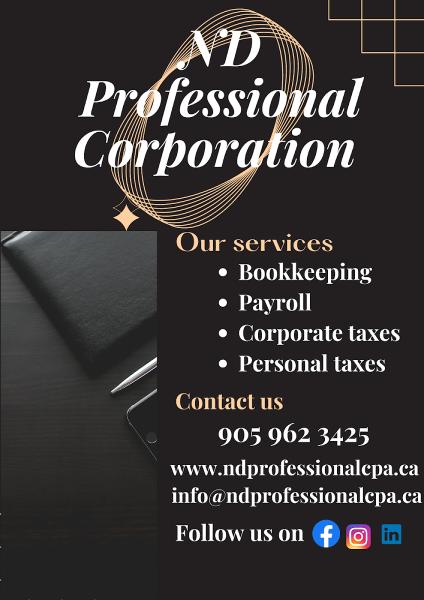 ND Professional Corporation CPA