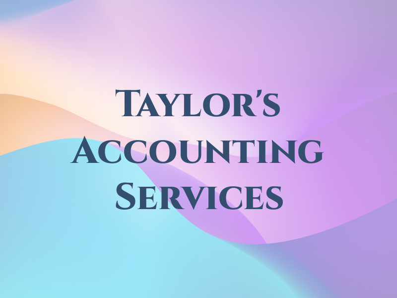 M. Taylor's Accounting Services