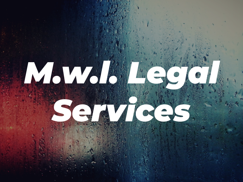 M.w.l. Legal Services