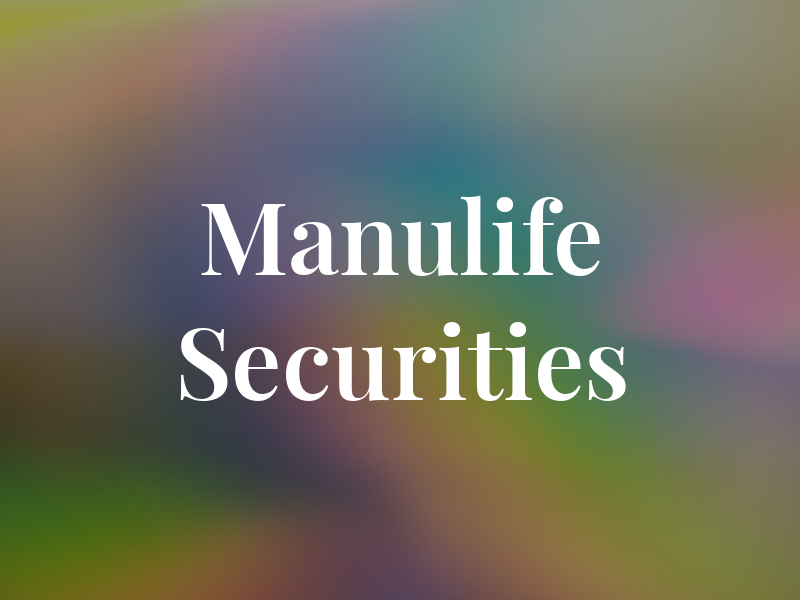 Manulife Securities