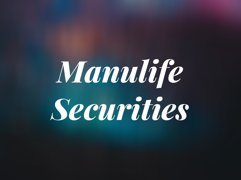 Manulife Securities