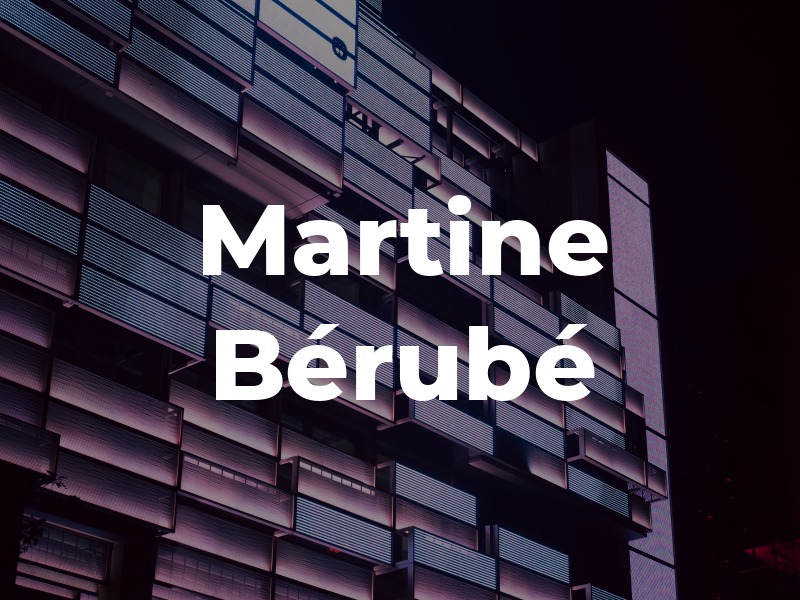 Martine Bérubé
