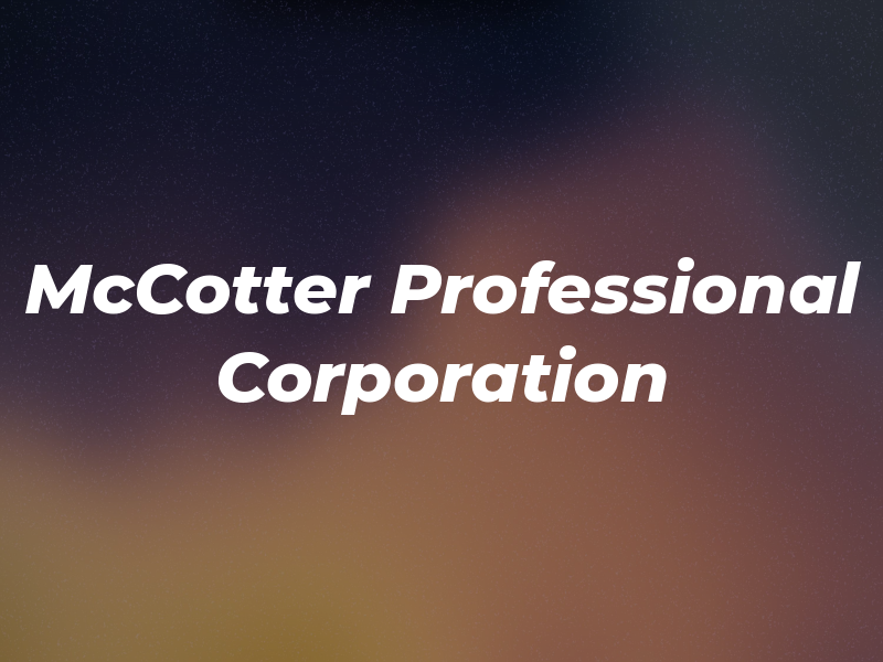 McCotter Law Professional Corporation