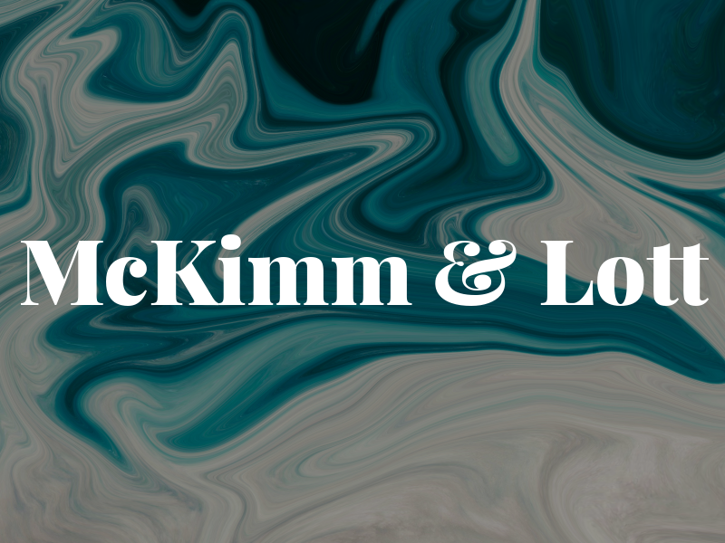 McKimm & Lott