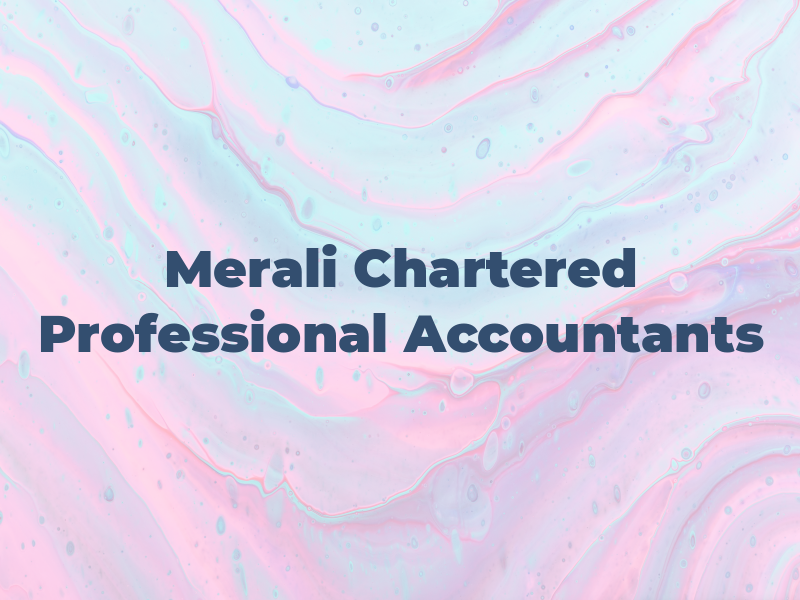 Merali & Co, Chartered Professional Accountants