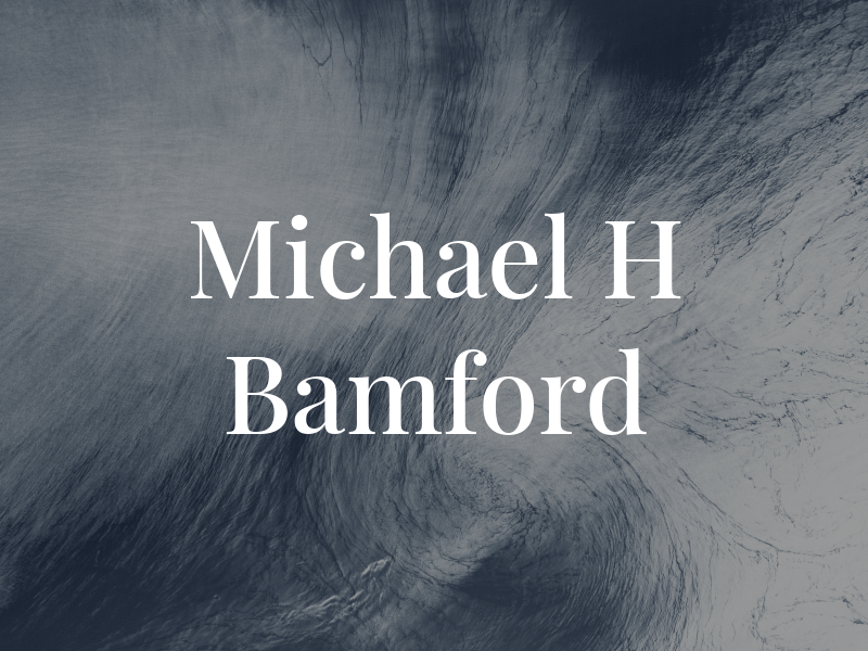 Michael H Bamford