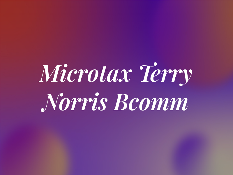 Microtax Terry Norris BA Bcomm Bed