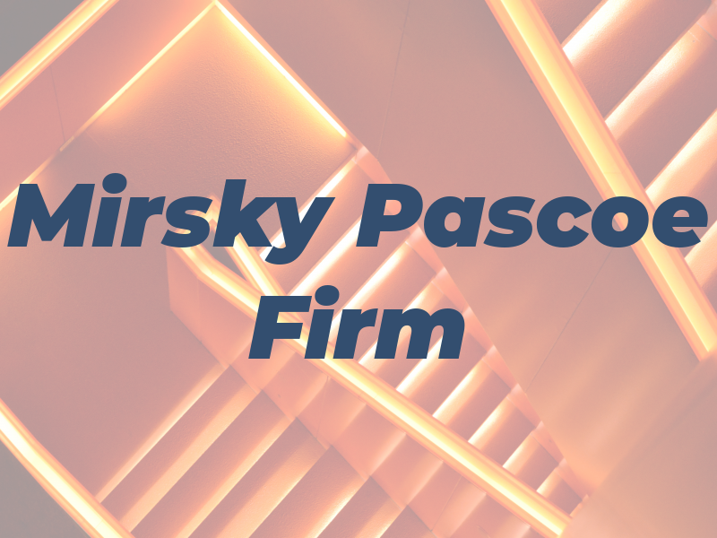 Mirsky Pascoe - Law Firm