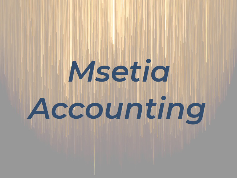 Msetia Accounting