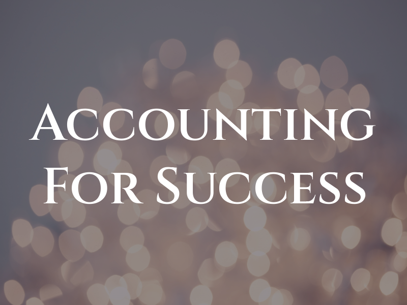 Accounting For Success