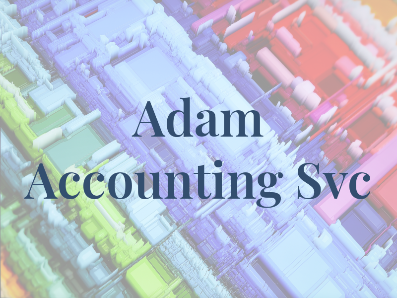 Adam Accounting Svc