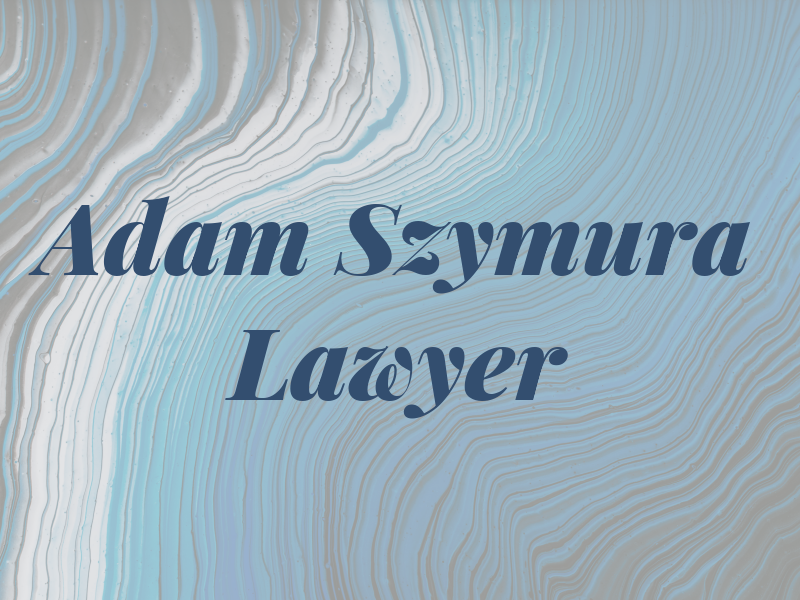 Adam Szymura - Lawyer